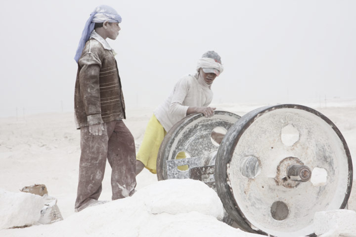 Labour Day  : Egyptian quarry workers