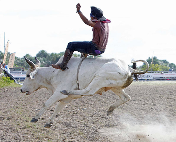 24 hours in pictures: El Dorado Rupinini Rodeo in Guyana