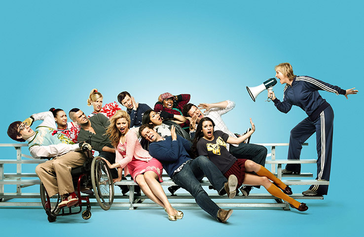 BAFTA TV Awards: The cast from Glee