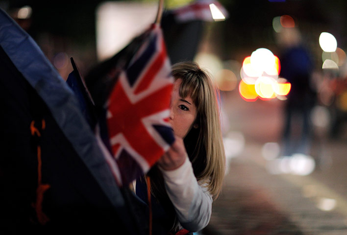 Royal Wedding rehearsal: American royal fan Diane Basilius