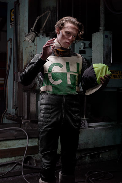 Brian Griffin Exhibition: Speedway Rider, 2010, Archival pigment print