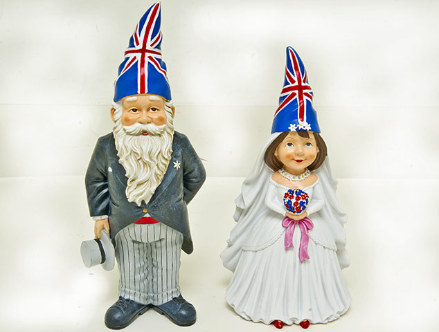 royal wedding gnomes. Royal Wedding memorabilia: