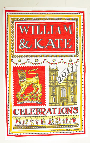 Royal Wedding memorabilia: Memorabilia marking the Royal Wedding of Prince William to Kate Middleton