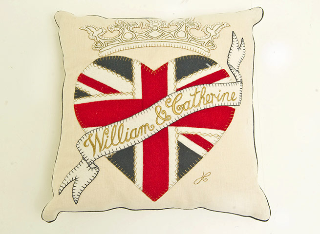 Royal Wedding memorabilia: Memorabilia marking the Royal Wedding of Prince William to Kate Middleton