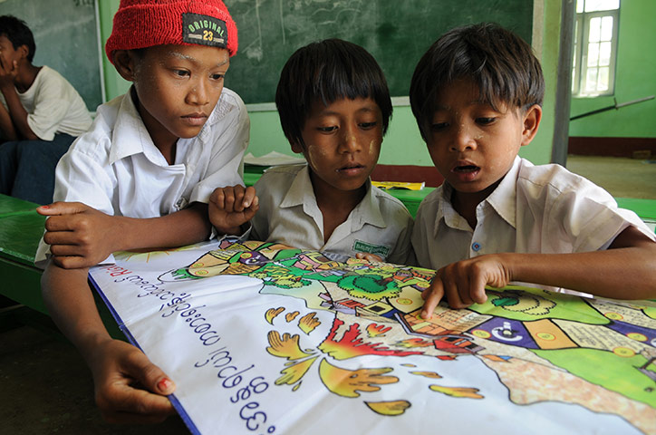 Cyclone Nargis: struck Myanmar in early May 2008