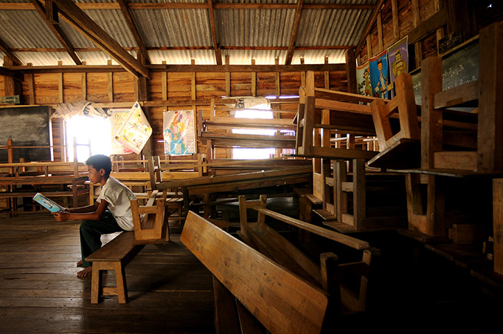 Cyclone Nargis: struck Myanmar in early May 2008