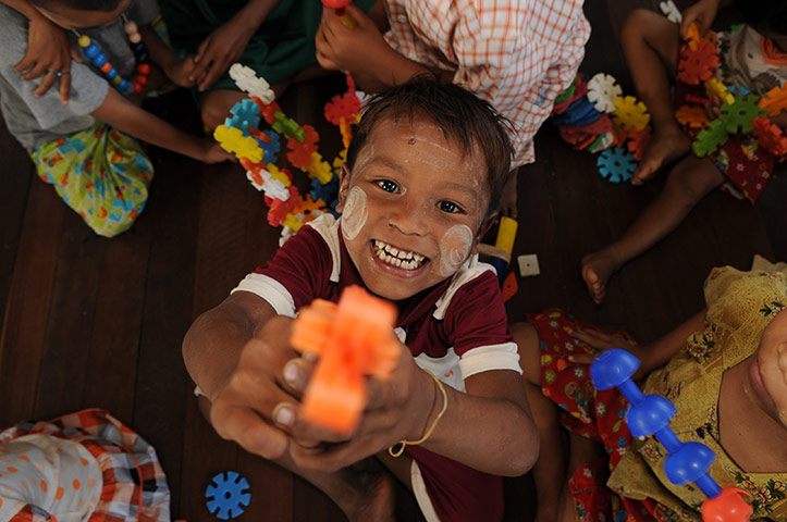 Cyclone Nargis: struck Myanmar in early May 2008