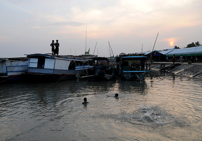 Cyclone Nargis: struck Myanmar in early May 2008