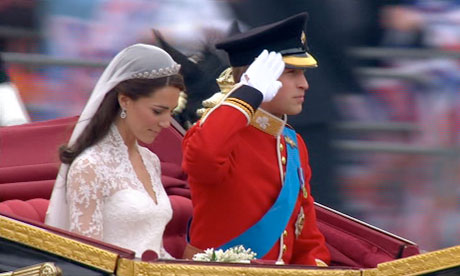 Royal Wedding: Carriage procession