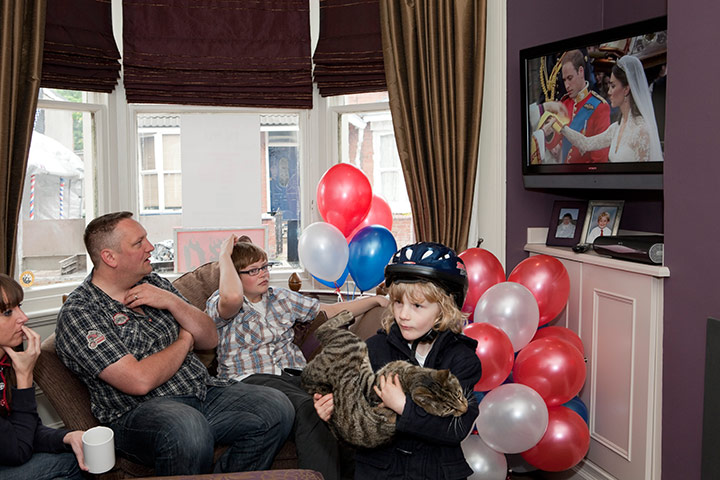 Street Party: Martin Parr photographs the Royal Wedding street parties in Walsall