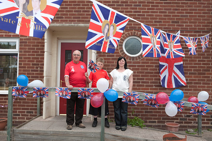 Street Party: Martin Parr photographs the Royal Wedding street parties in Walsall