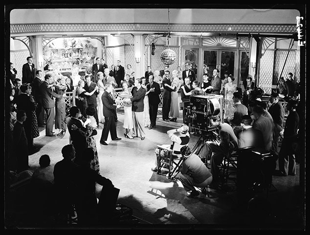 Elstree: Filming 'While Parents Sleep', 1935