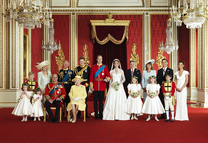 the royal family wedding on The Royal Wedding