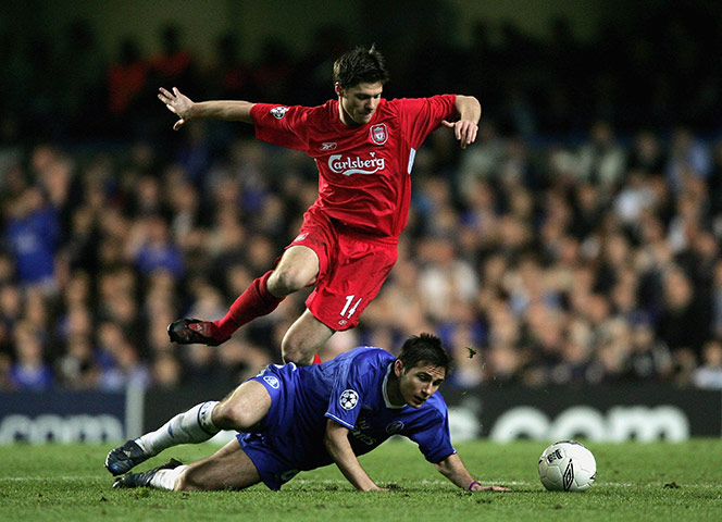 Champions League-English: UEFA Champions League Semi Final - Chelsea v Liverpool