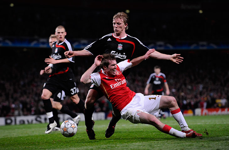 Champions League-English: Kuyt fouls Hleb