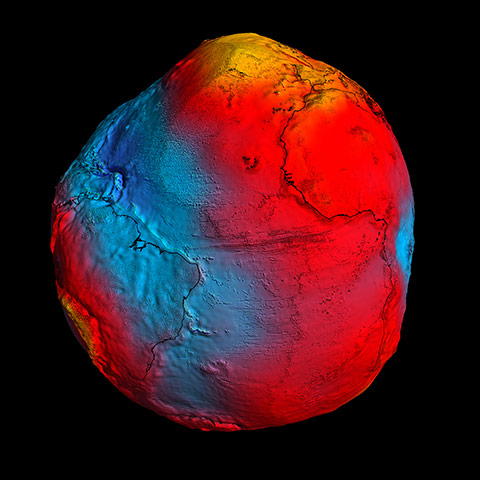 Month in Space: the most accurate model of the 'geoid' ever produced