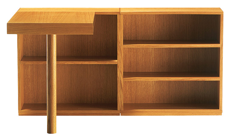 Spring makeover: shelving: Spring makeover: shelving, Le ­Corbusier Table