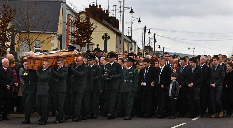 Ronan Kerr Funeral: The Funeral Takes Place Of Police Constable Ronan Kerr