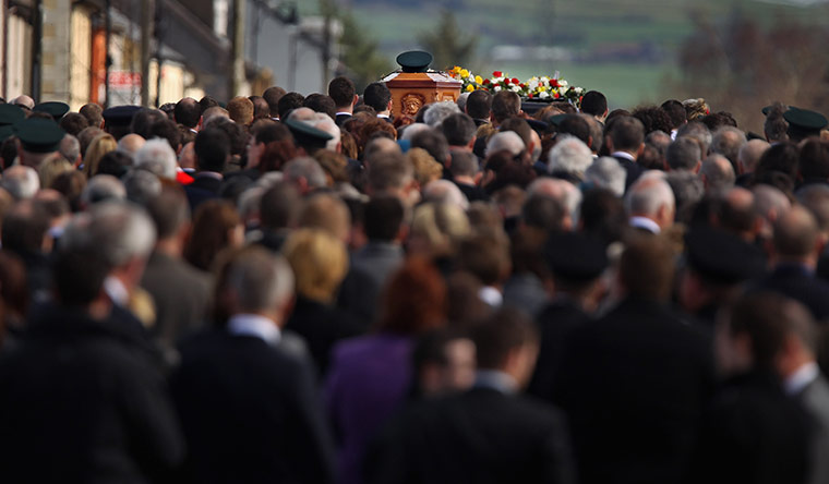 Ronan Kerr Funeral: The Funeral Takes Place Of Police Constable Ronan Kerr