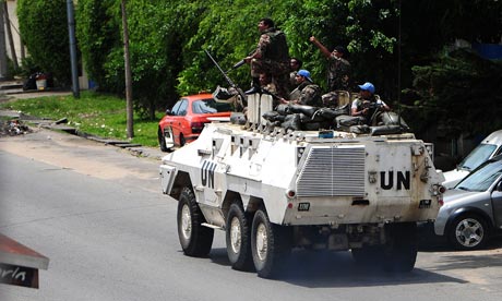 UN peacekeepers in Ivory Coast