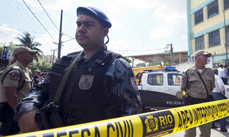 Thirteen children were killed, an official said, by a gunman at Tasso de Oliveira school