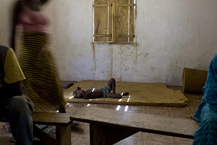 Refugees in Liberia : coming from Ivory Coast