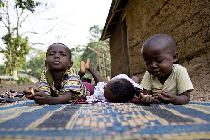 Refugees in Liberia : coming from Ivory Coast
