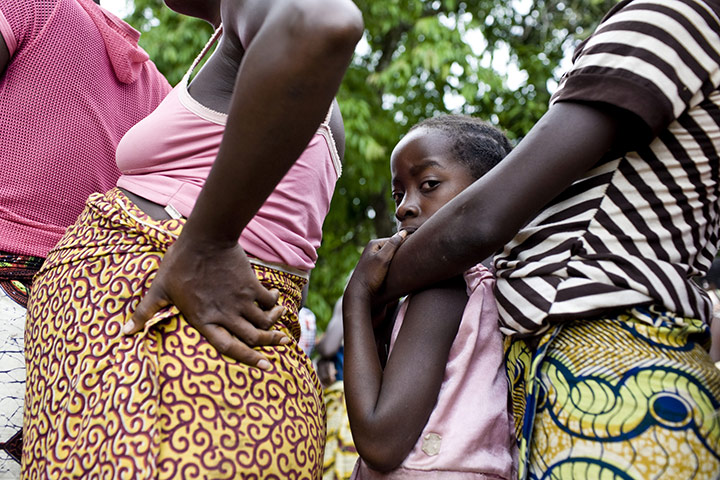 Refugees in Liberia : coming from Ivory Coast
