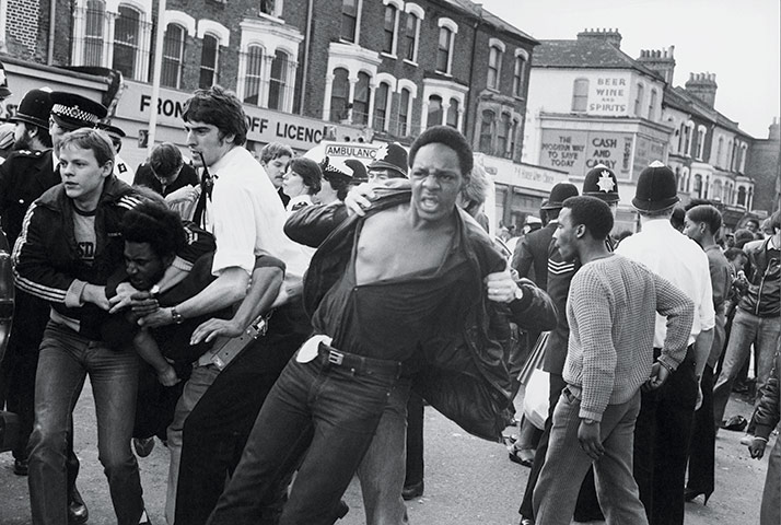 Brixton Riots: first arrests outside the Frontline off-licence