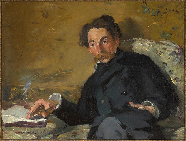 Manet at Musee d'Orsay: Stéphane Mallarmé, 1876