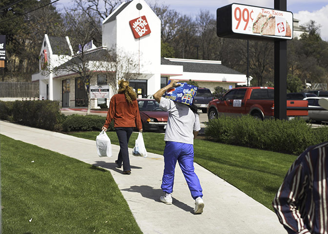 Whitechapel Gallery: Texas, 2005 (Pepsi Walkers)