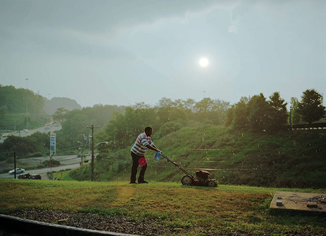 Whitechapel Gallery: Pittsburgh, 2004 (Lawnmower Man) by Paul Graham