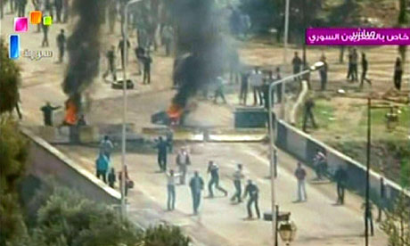 Deraa clashes