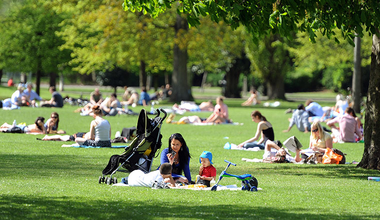UK Weather: Spring weather 9 April