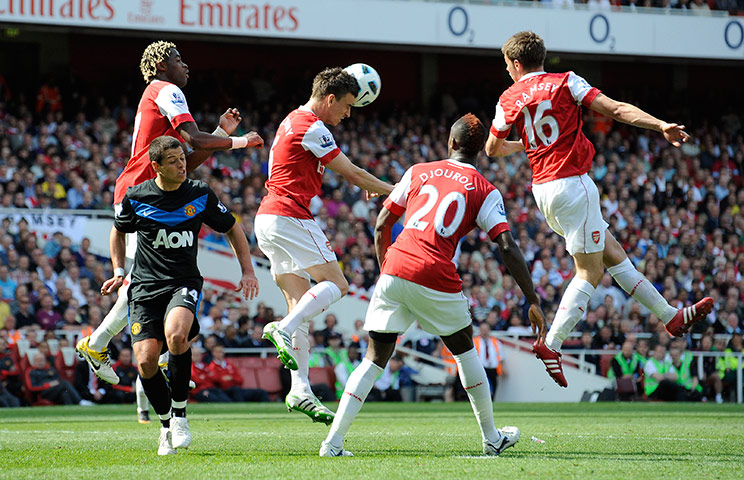 Football: Arsenal v Man Utd