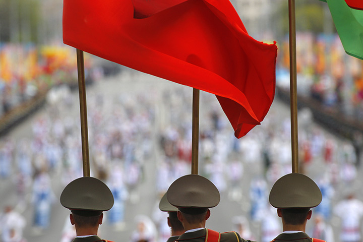 24 hours in pictures: Victory Day in Minsk, Belarus