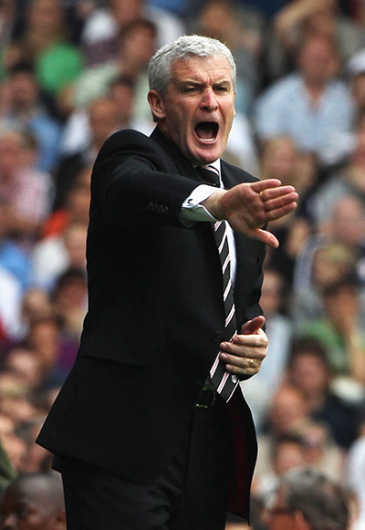 Chelsea managers?: Fulham manager Mark Hughes