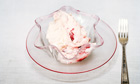 Meringues with strawberries and cream recipe