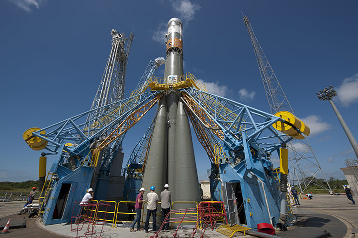 Month in Space : Testing of the Soyuz launch site at Europe’s Spaceport in French Guiana
