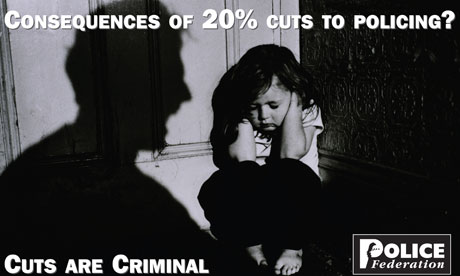 Police Federation anti-cuts advert