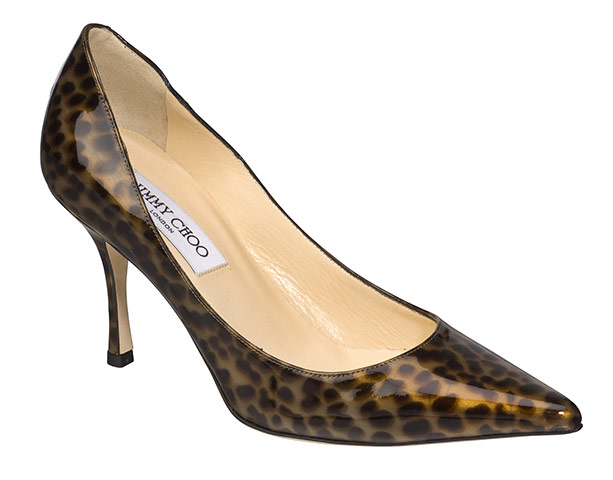 High heels: Jimmy Choo court shoe