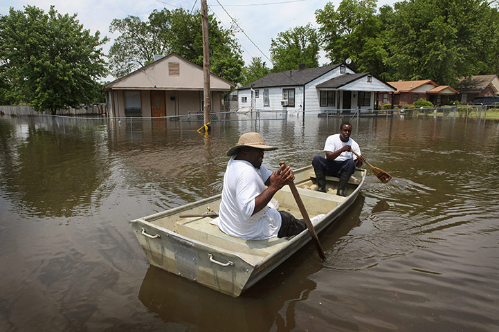 Memphis floods: Mississippi Flooding At Near Record Levels