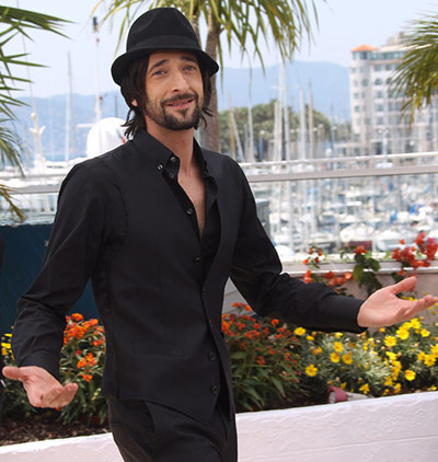 Cannes 2011: day one: Cannes 2011: Adrien Brody 