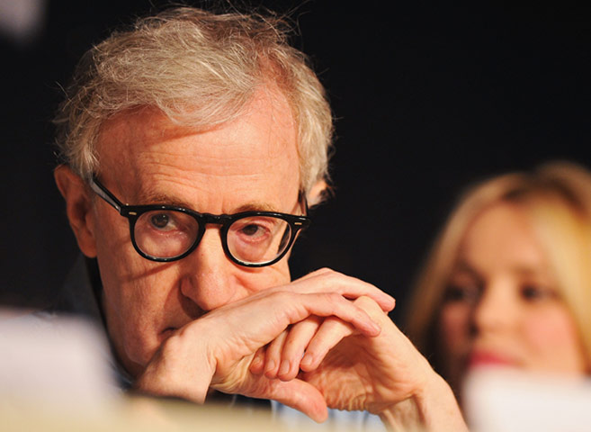 Cannes 2011: day one: Cannes 2011: Woody Allen at the Midnight in Paris press conference
