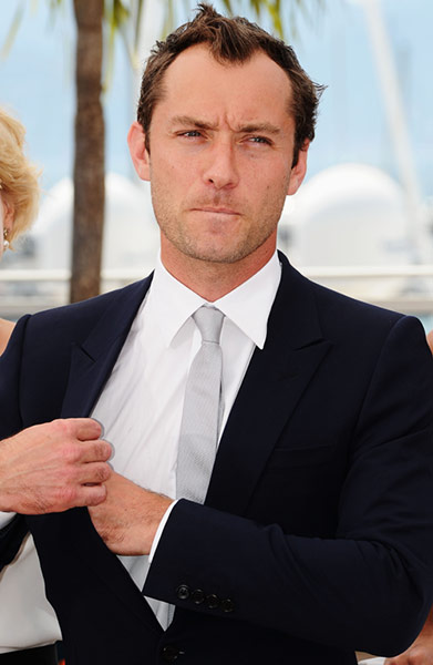 Cannes 2011: day one: Cannes 2011: Jude Law