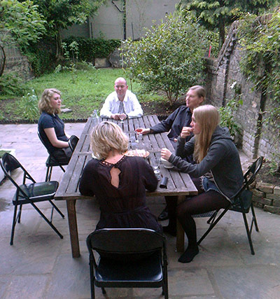 Week in pics: Henderson: Dalston garden