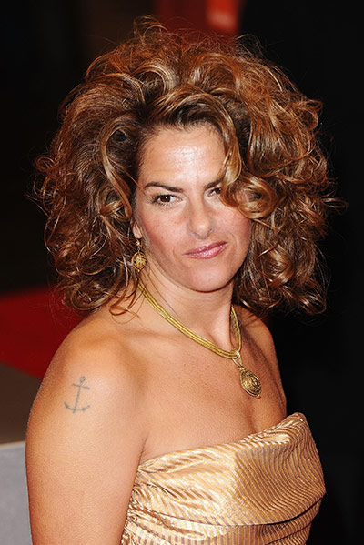 Big hair: Tracey Emin