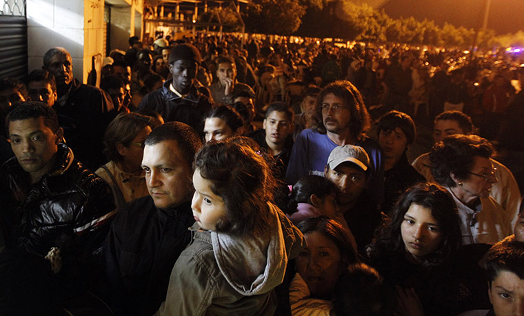 Lorca earthquake: People spend the night outside their homes 
