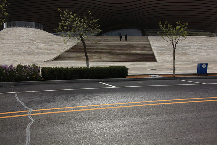 24 hours in pictures:  Ordos in China's Inner Mongolia Autonomous Region