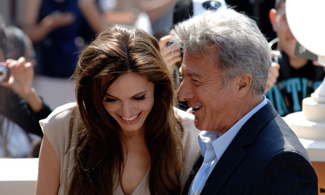 Dustin Hoffman and Angelina Jolie at Cannes